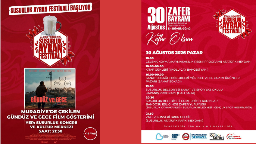 37. Ayran Festivali Başlıyor