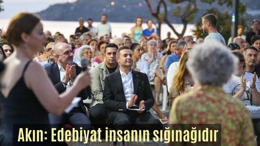 Akın, 5. Marmara Edebiyat Festivaline katıldı
