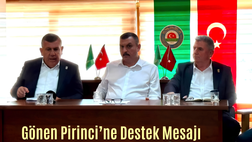 Gönen Pirinci İçin Ortak Açıklama Yapıldı