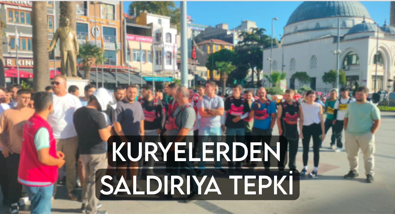 Motosikletli Kuryelerden Darp Protestosu
