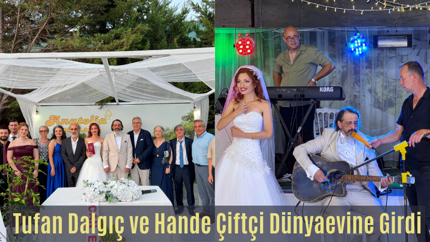 Başkan Mirza, Gazeteci Tufan Dalgıç ile Hande Çiftçi’nin Nikâhını Kıydı