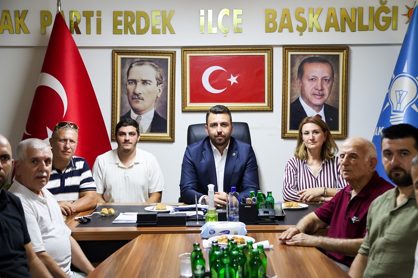 Ali Öztaylan’dan Bandırma, Erdek ve Susurluk’ta Yoğun Mesai