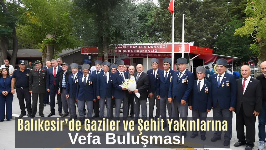 Vali Ustaoğlu’ndan 19 Eylül Gaziler Günü’nde Anlamlı Ziyaret