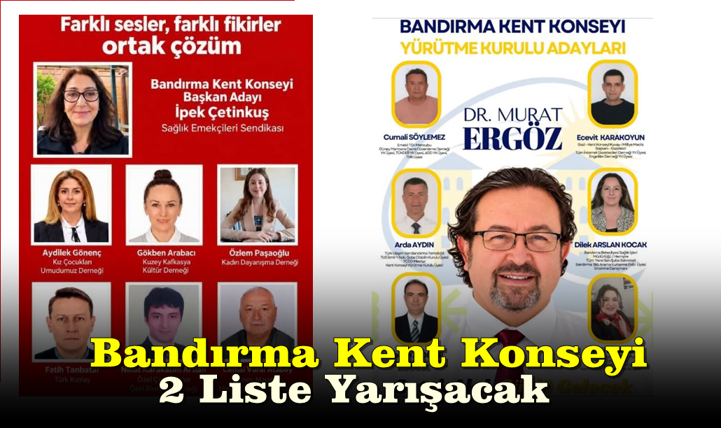 Bandırma Kent Konseyi’nde Genel Kurul Heyecanı