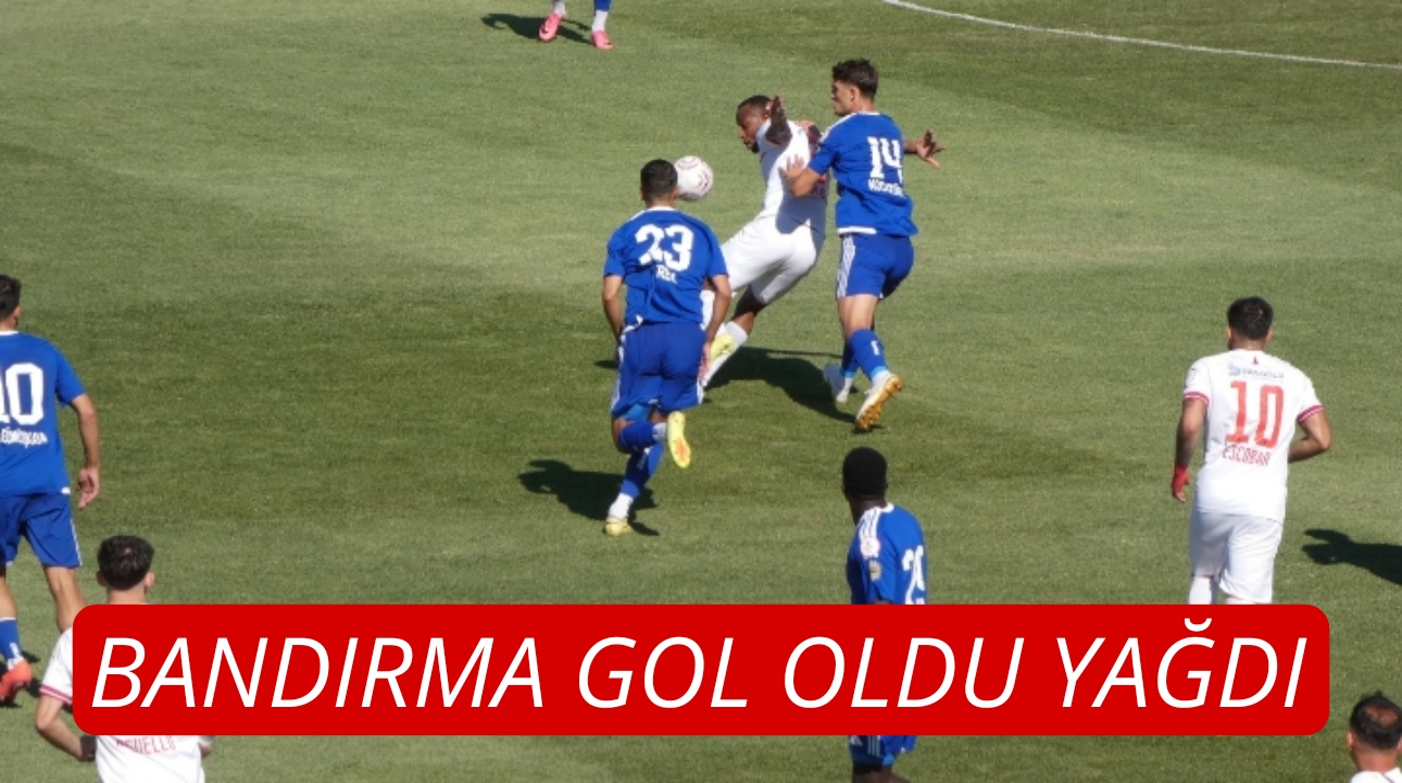 Bandırmaspor 6 – Boluspor 0