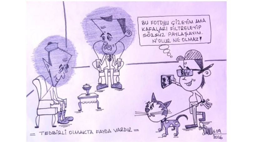 Kim demiş siyasetçi çizemez diye! / Sinan Beyhan
