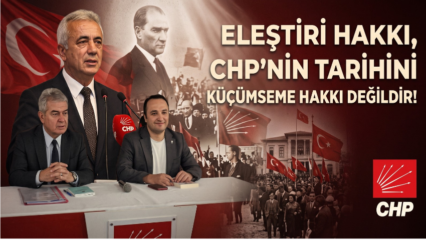 CHP Bandırma: Süheyl Batum Haddini Aşmıştır!