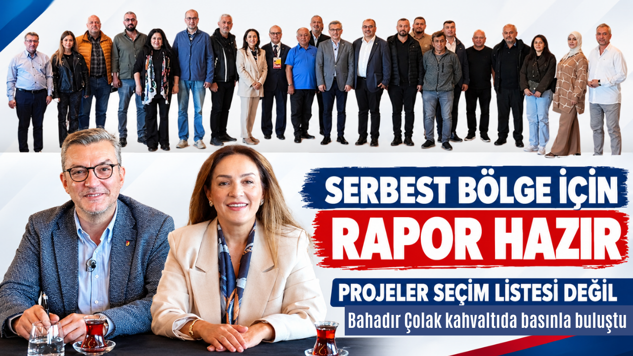 BTO Başkan Adayı Bahadır Çolak Projelerini Kahvaltıda Tanıttı