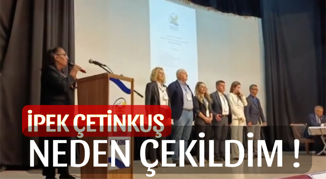 İpek Çetinkuş Kent Konseyi Genel Kurulundan Çekilme Nedenini Açıkladı