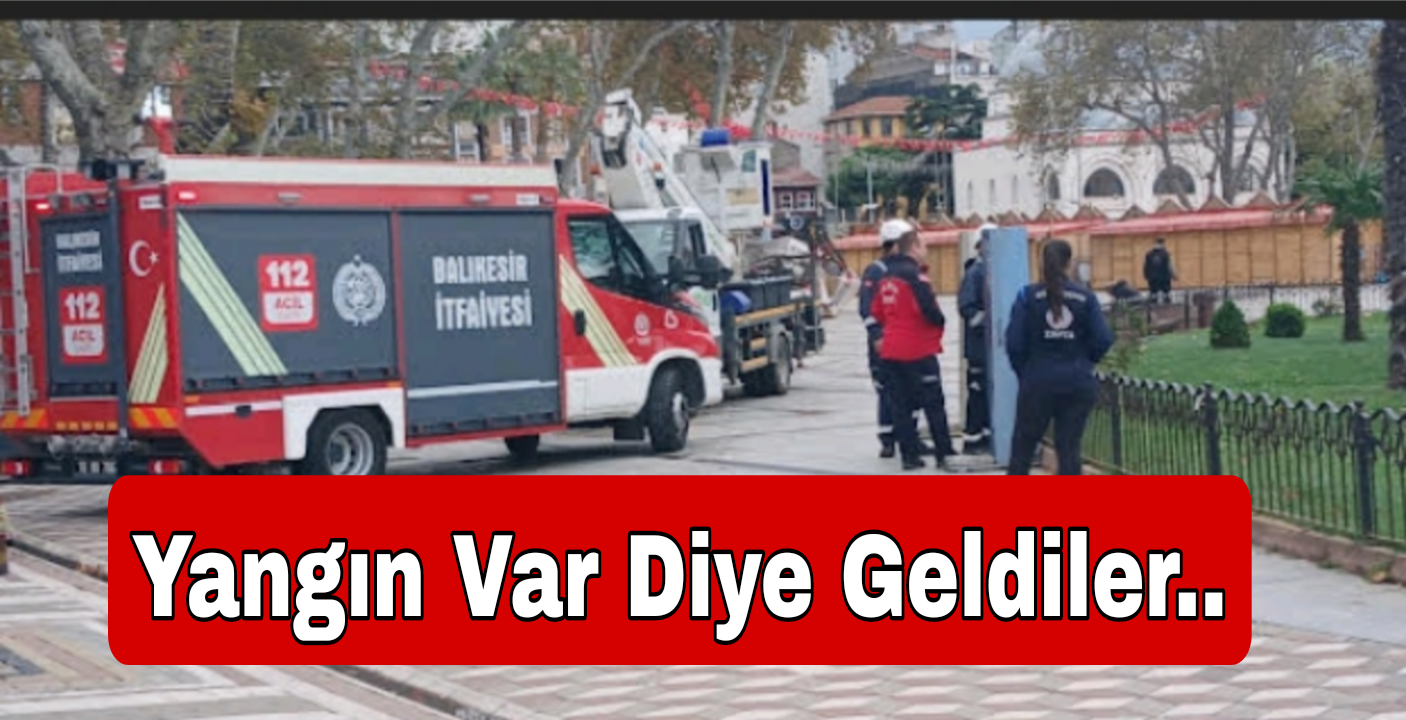 Yangına Geldiler Trafo Arızası Çıktı