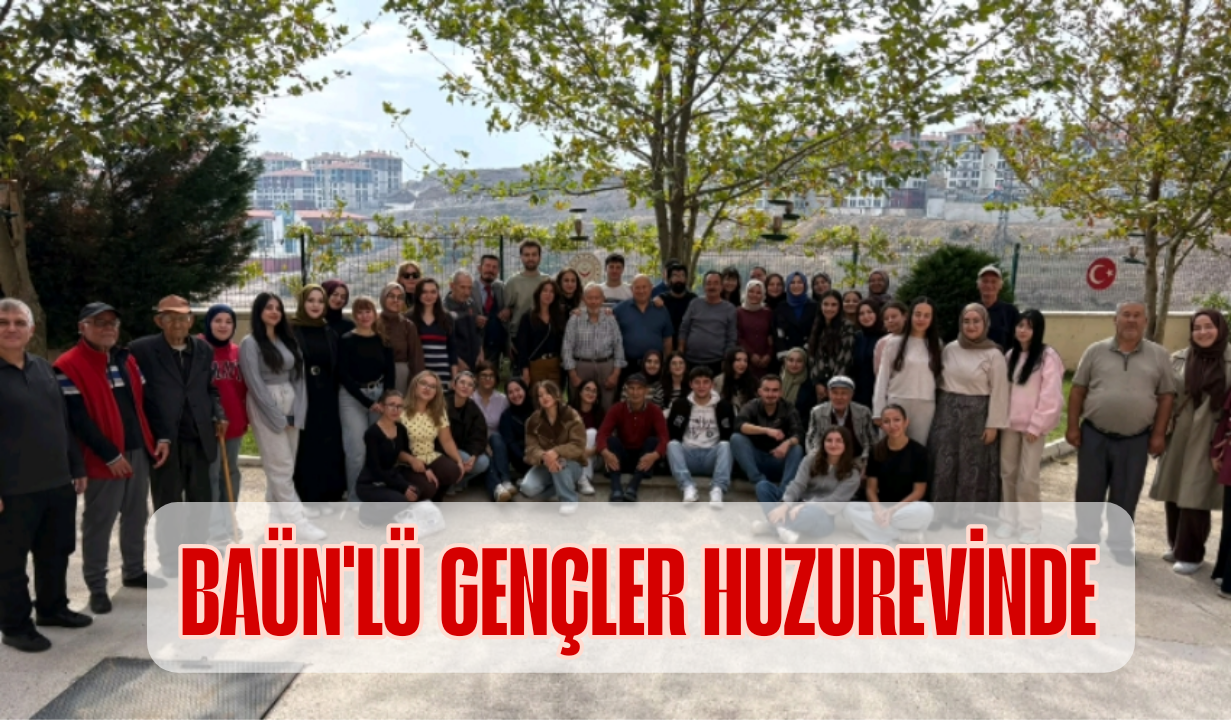Karesi Huzurevi BAÜN’lü Gençlerle Şenlendi