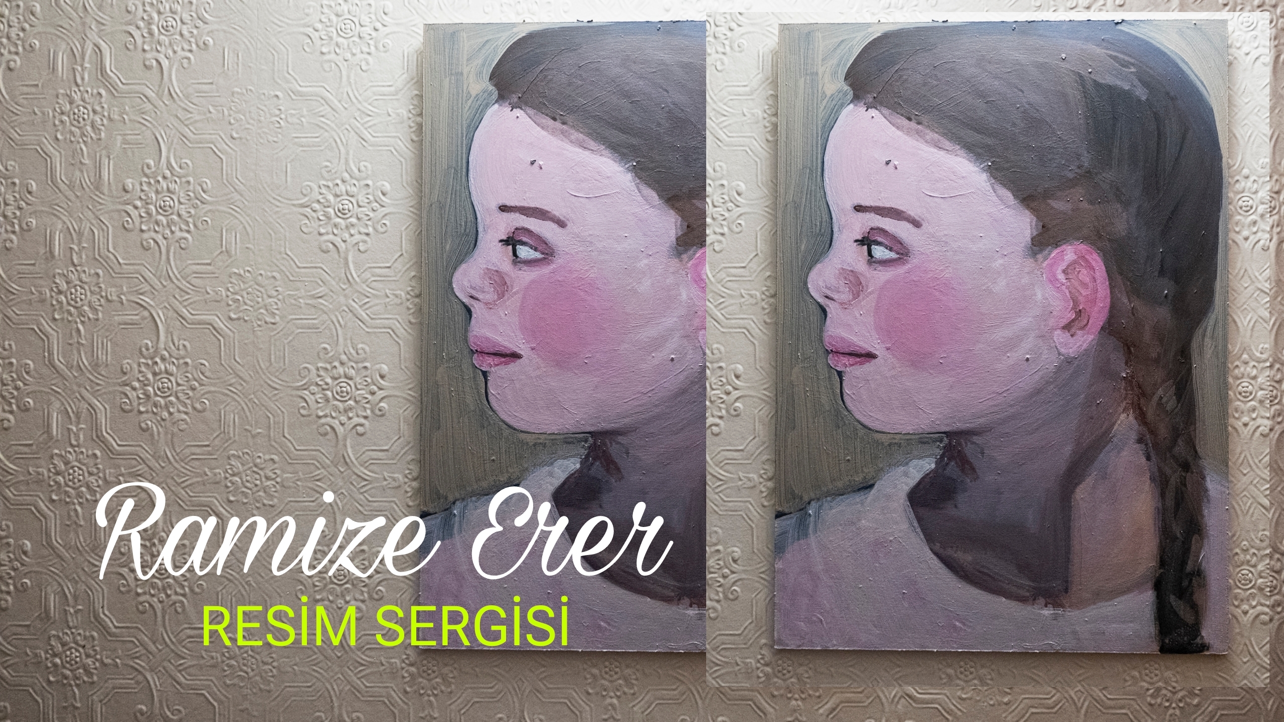 Sanatseverler Ramize Erer’in “Seperation”Resim Sergisinde Buluştu