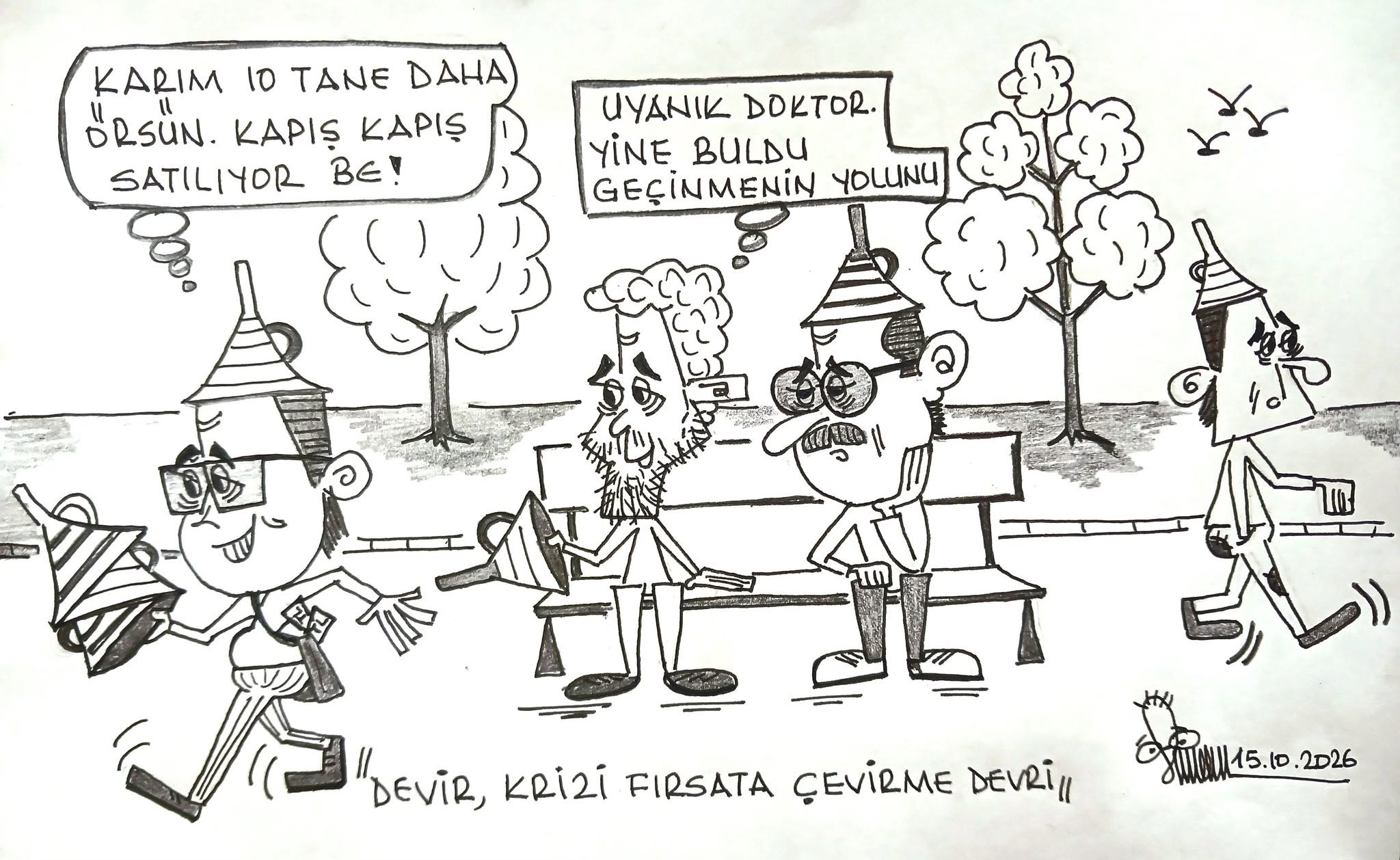 Krizi Fırsata Çevirmek/ Sinan Beyhan Çizdi